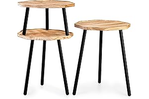 Frcctre Plant Stand Set of 3: Mid-Century Modern Style