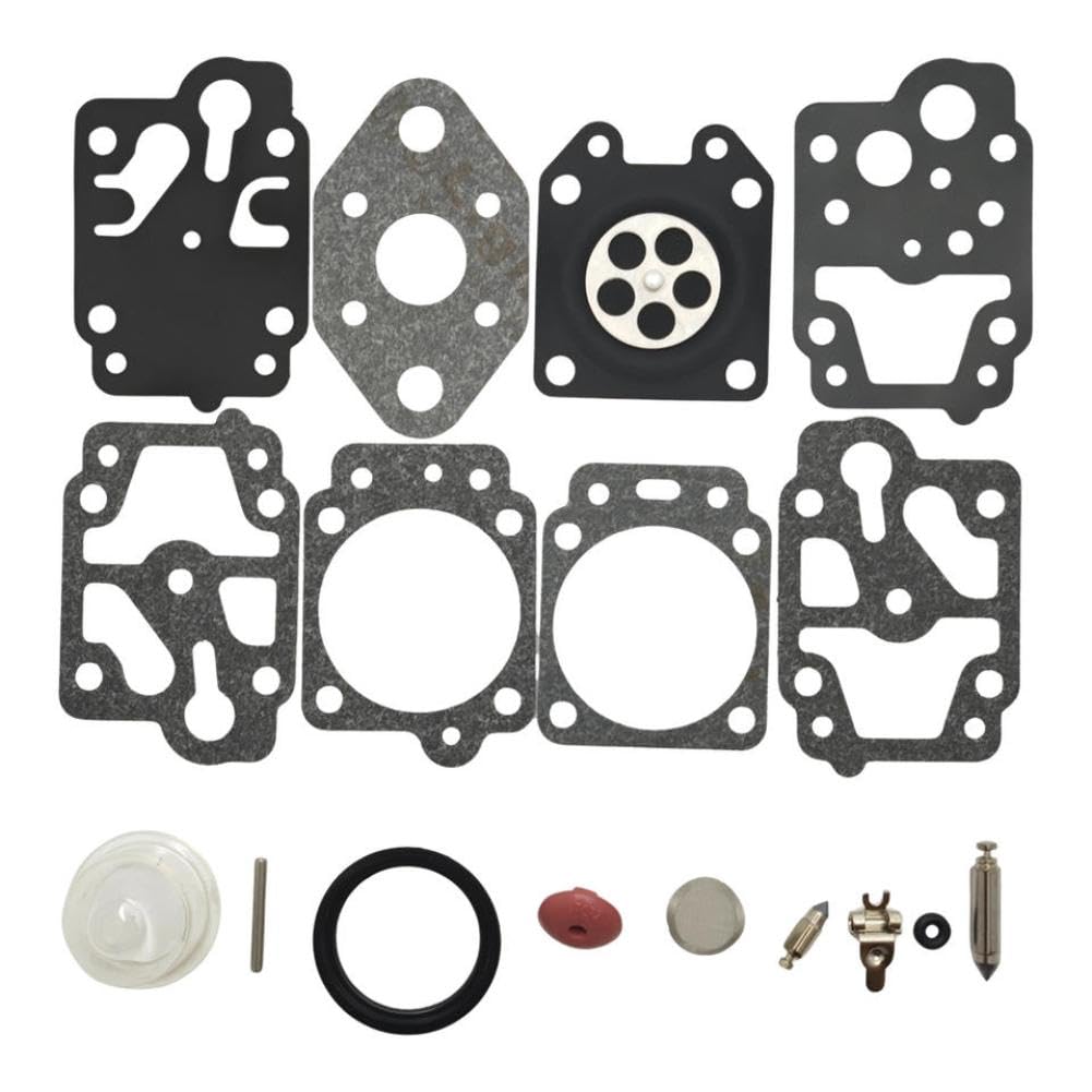 Carburetor Gasket Repair Rebuild Kit Compatible with GX22 GX31 Maruyama LE230 GT1100 GT2101 WYL-240 K20-WYL 10pcs