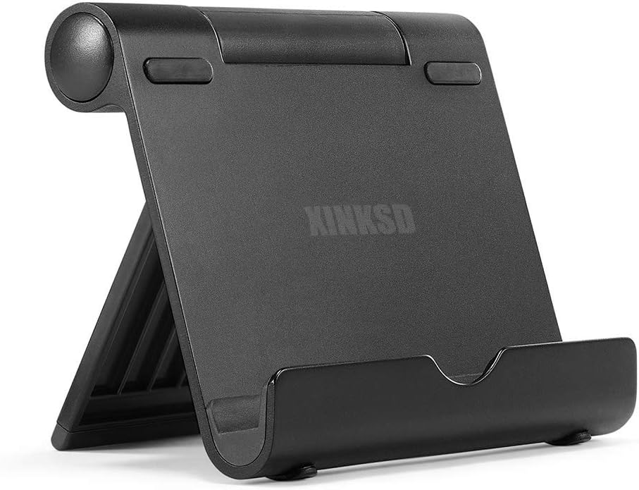 Portable Phone Stand for Tablets, e-Readers and Smartphones, Multi-Angle Compatible with iPhone X/8/8 Plus/7/7 Plus, Samsung Galaxy S8/S7/Note 8, iPad Mini