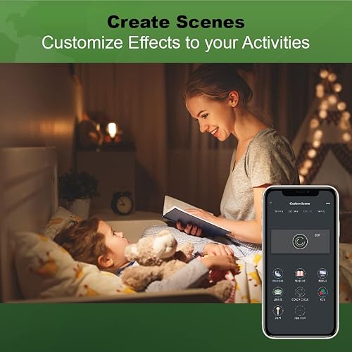 Miniatura 8 de Good Earth Lighting Lámpara de techo LED inteligente de 24 pulgadas con cable directo en níquel cepillado, 4000 lúmenes, compatible con Wi-Fi y