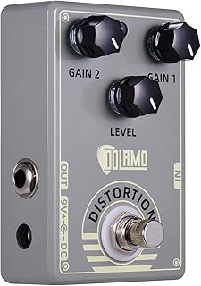 Pepisky D-5 Mark IV Distortion Guitar Effect Pedal Distortion Pedal with True Bypass for Electric Guitar