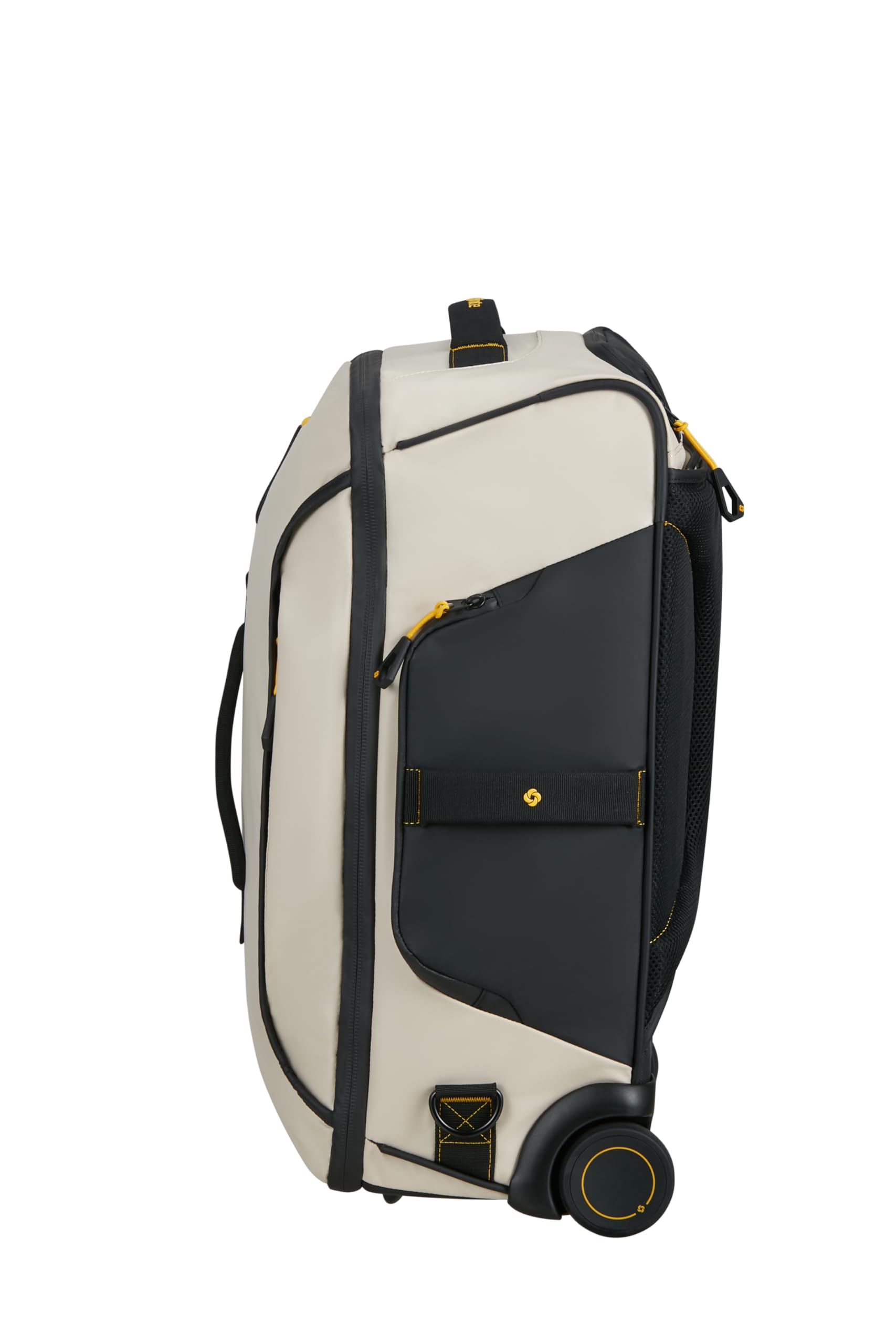 Samsonite Paradiver Light - Sac de Voyage à roulettes et Fonction Sac à Dos (55 cm), Petit, à emporter, Hydrofuge, léger, 51 L, Beige (Sable)