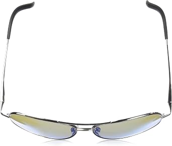 Serengeti Carrara Polarized 555Nm Blue, Shiny Silver