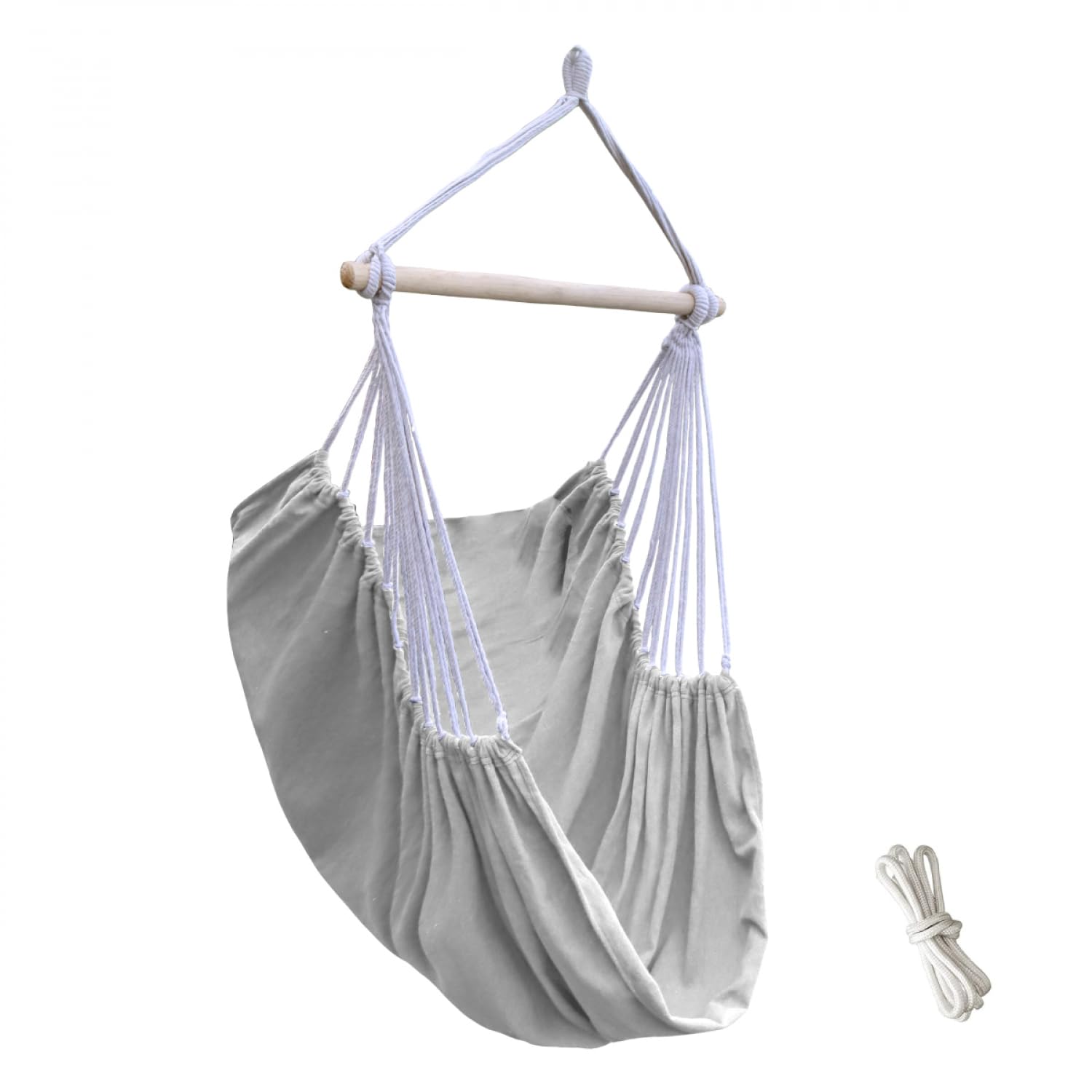 Linxor - Chaise hamac Suspendue avec système d'attaches - Plusieurs Coloris Disponibles