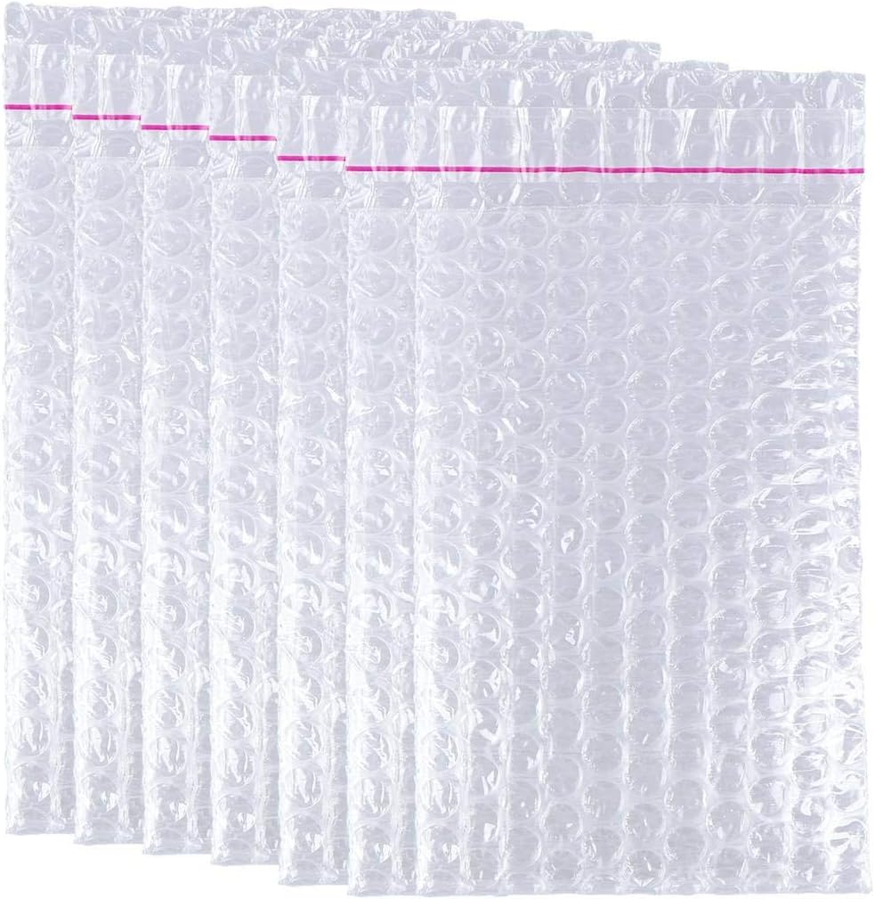 50 Pack Bubble Out Bags Wrap Bubble Pouches Shipping