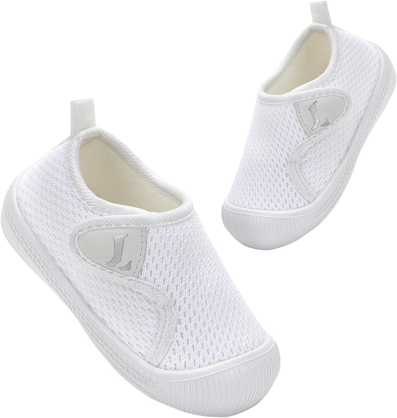 Toddler Shoes,Non-Slip Toddler Sneakers, Lightweight Baby Walking Shoes,Baby First Steps Shoes,Baby Girl Shoes, Baby Boy Shoes, Soft Sole Learning to Walk Shoes,Hook&Loop Baby Shoes 6 9 12 24 Months