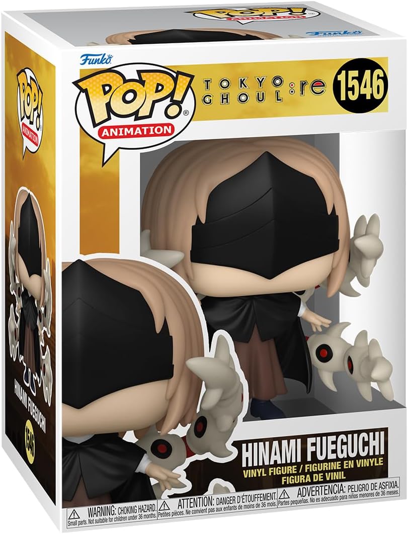 Funko Pop! Animation: Tokyo Ghoul: Re - Hinami Fueguchi - 1/6 Odds for Rare Chase Variant - Collectable Vinyl Figure - Gift Idea - Official Merchandise - Toys for Kids & Adults - Anime Fans