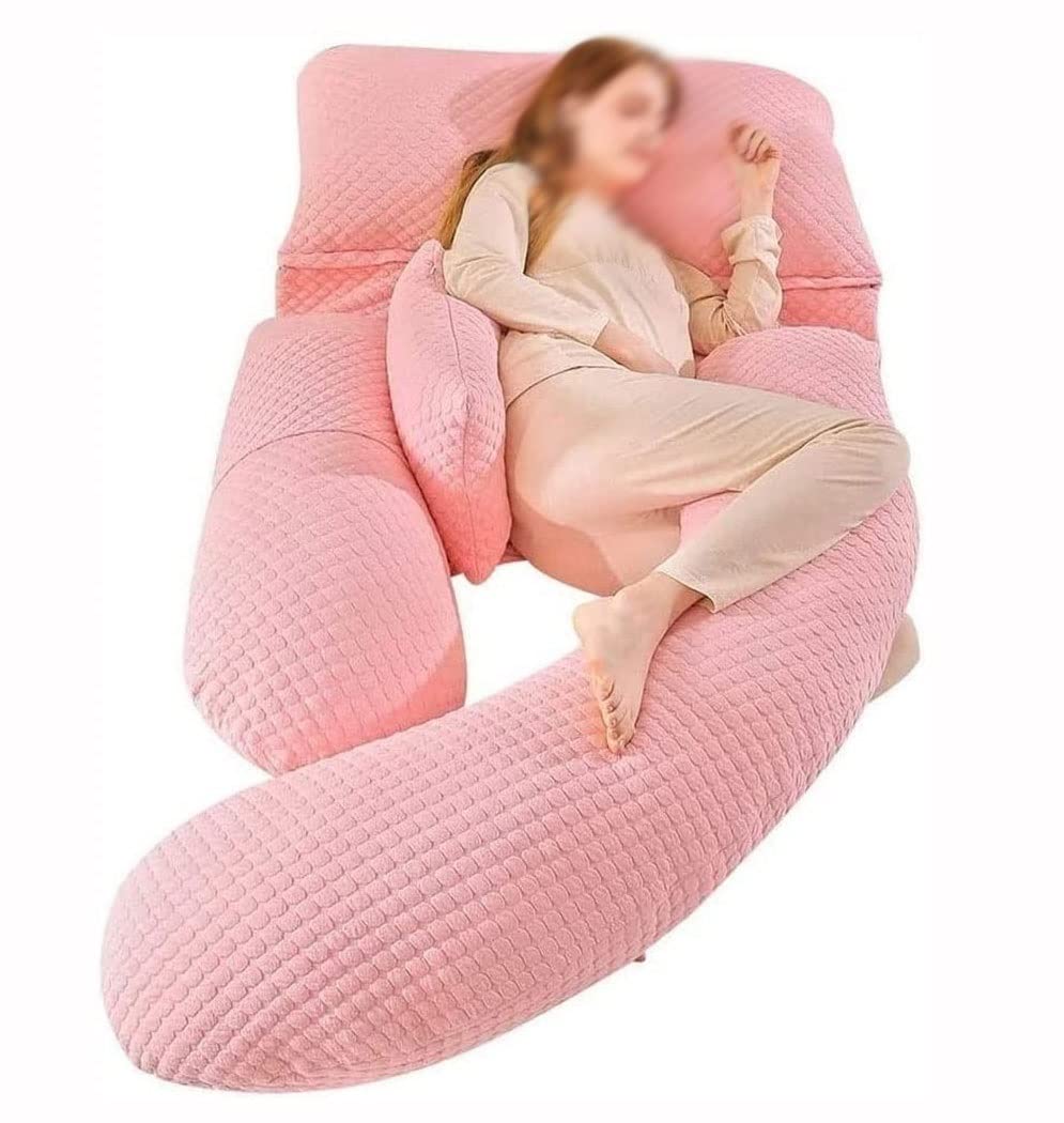 TOEWOE U Shaped Pregnancy Pillow Full Body Pillow for Pregnant Women Side Sleepers Maternity Pillow for Sleeping Support