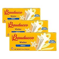 Vista 24 de Bauducco Galletas de oblea de vainilla - Obleas crujientes con 3 capas deliciosas, indulgentes y decadentes de crema con sabor a vainilla