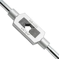 Vista 3 de Piutouyar M6-M20 Mango de llave de grifo ajustable 1/4"-3/4" Herramienta escariadora de mango de grifo