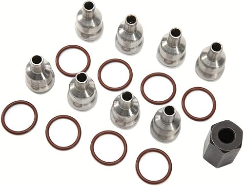 Partol Kit de reparación de tubo de bola de riel de aceite de alta presión para Ford 6.0 Powerstroke 2004 2005 2006 2007 2008 2009 2010, con