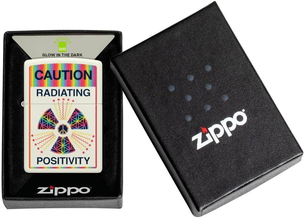 Encendedor Zippo con mensaje personalizado y diseño luminoso miniatura 6