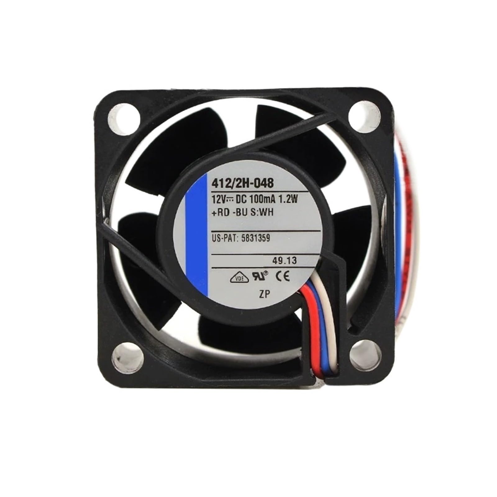 Ventilador de refrigeración CC 12 V 4020 con dimensiones de 40 x 40 x 20 mm