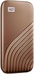 WD 1TB My Passport SSD Portable External Solid State Drive, Gray, Sturdy and Blazing Fast, Password Protection with Hardware Encryption, USB 3.2/USB-C Compatiable - WDBAGF0010BGY-WESN
