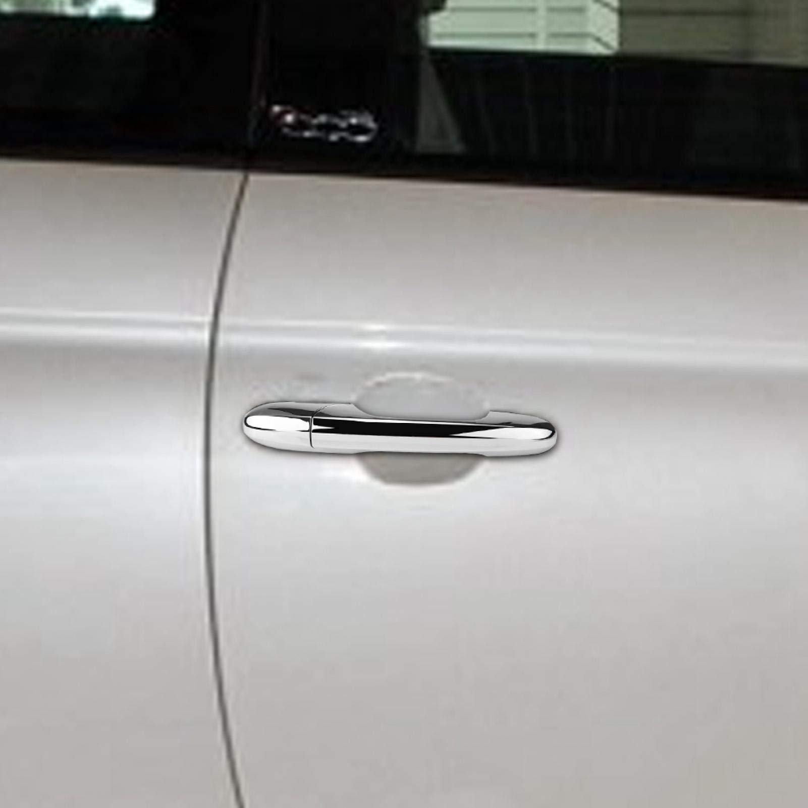 Maniglia Esterna 500 Lato Passeggero e Guida - Anteriore Destro e Sinistro - Maniglia per Porta Esterna Cromo (Right Driver Si