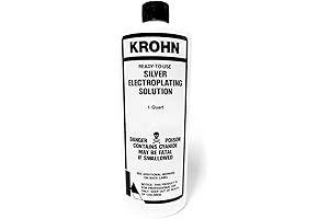 Silver Electroplating Kits Ready to Use, 1 Quart Made in USA