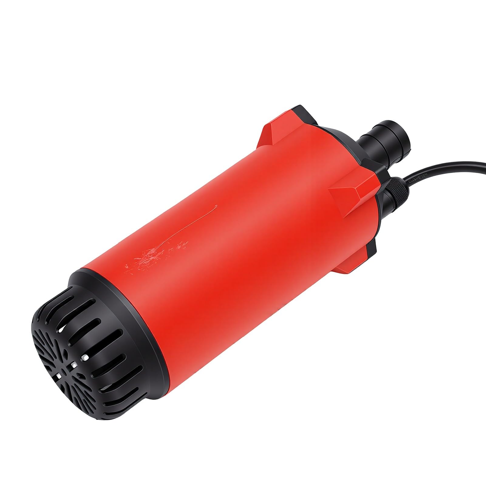 GOWENIC Tragbare Wasserpumpe 5 M Hub 120 L/h |-Tauchpumpe für die Gartenbewässerung, Rot, Batteriebetrieben (EU-Stecker)