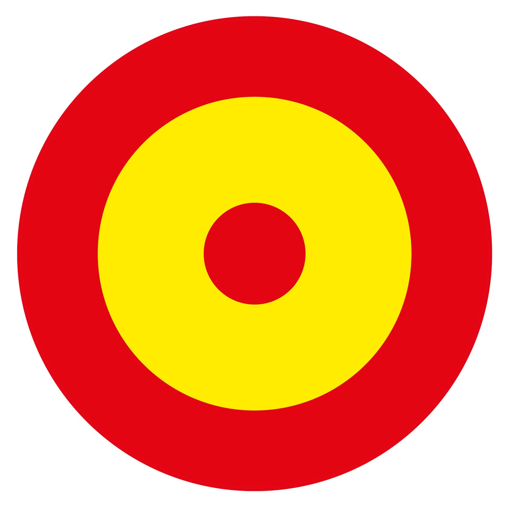 Fuerza Aérea Española Avión Medallón Pegatina de Vinilo Adhesivo 10cm