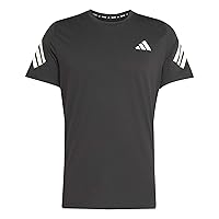 adidas Homme ADI365 Running Climacool Iconic T-Shirt, Black