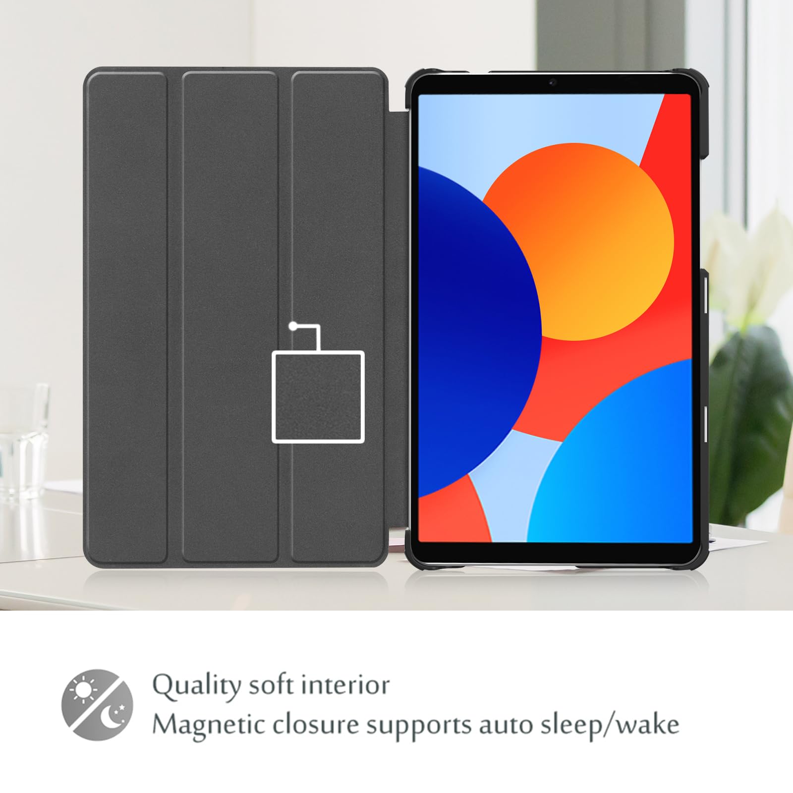 Amazon.co.jp: ProCase Xiaomi Redmi Pad SE 8.7用スマートケース