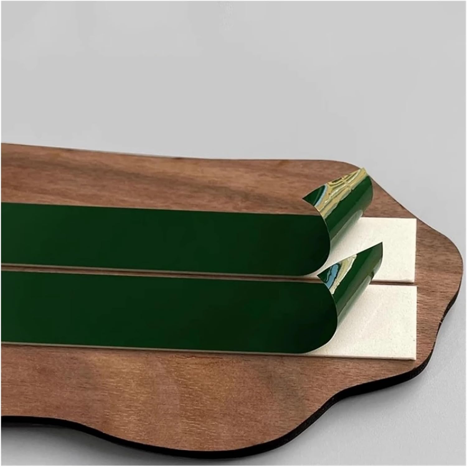 ポリウレタン中空棒木製メンズとレディーストイレウォールステッカーサインホテルのバスルームホームデコレーション(3,25x12cm)