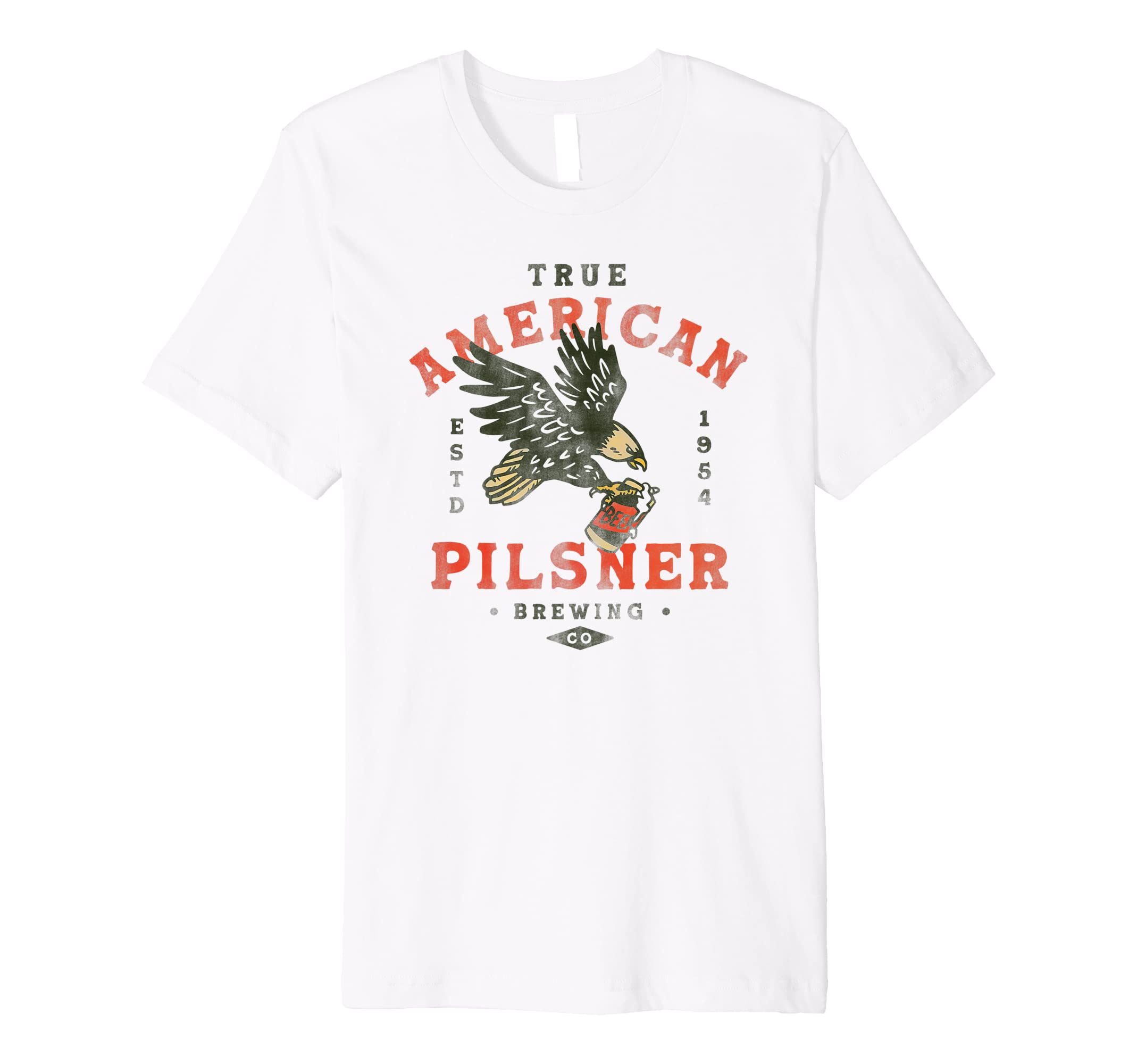 True American Pilsner Brewing Company Estd:1954. Retro Beer Premium T-Shirt