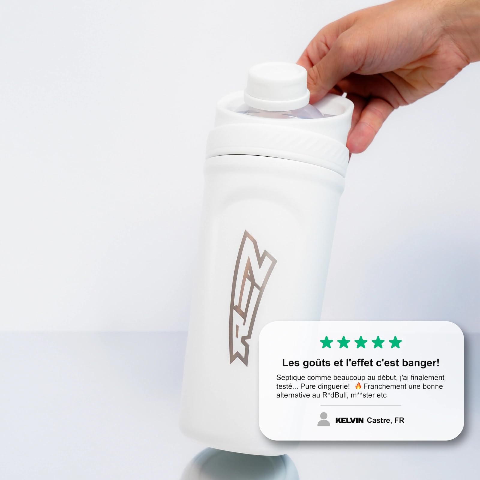 Rez® - Pack Starter Boisson Energisante Poudre - Decouverte 5 Saveurs - Sans Sucre - Aromes Naturels - 30 Calories - Fabrique en France - Pack Standard