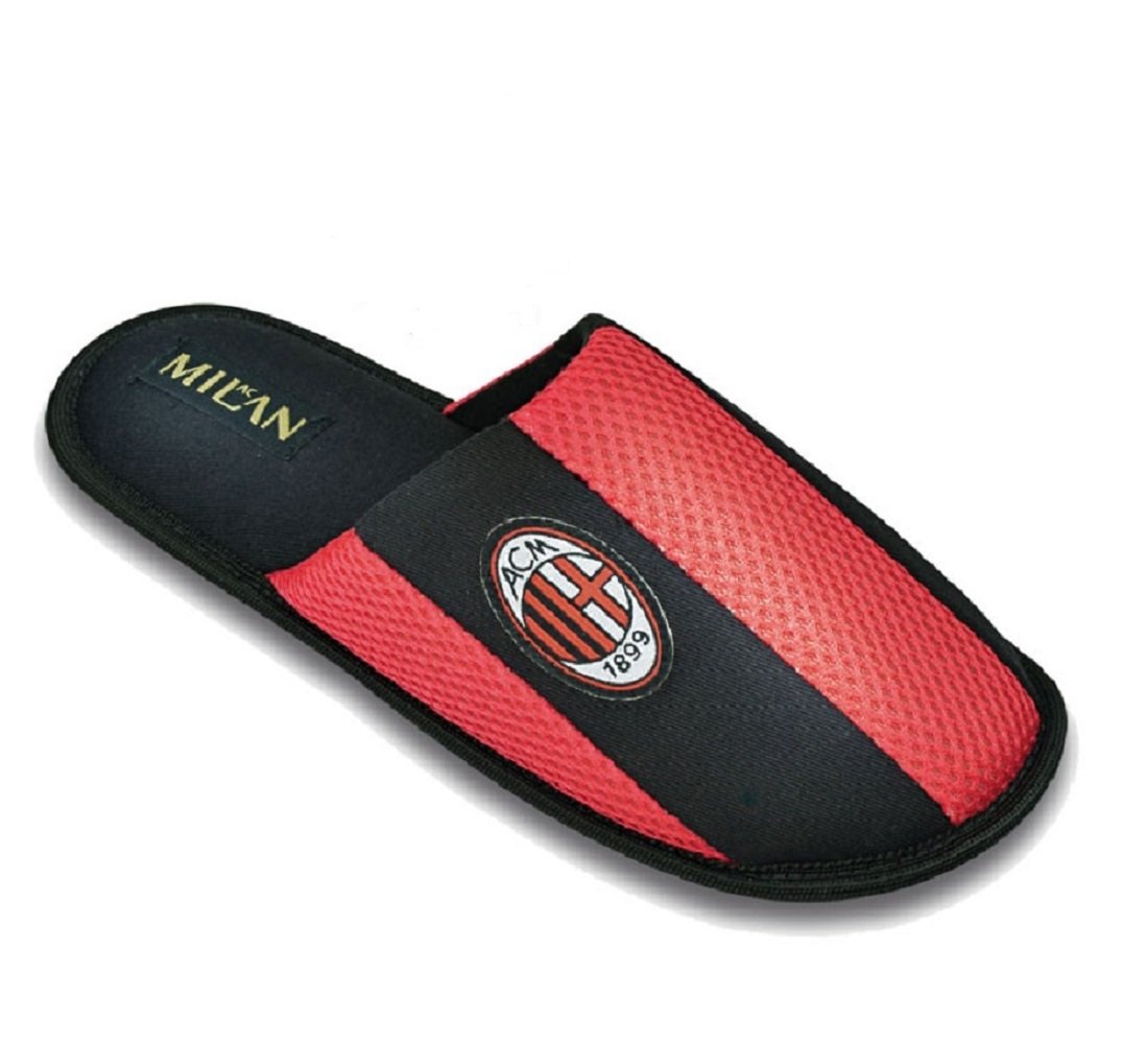 Giemme Ciabatte Ufficiali A.C. Milan Pantofole Tifosi Milanisti *24739-41/42