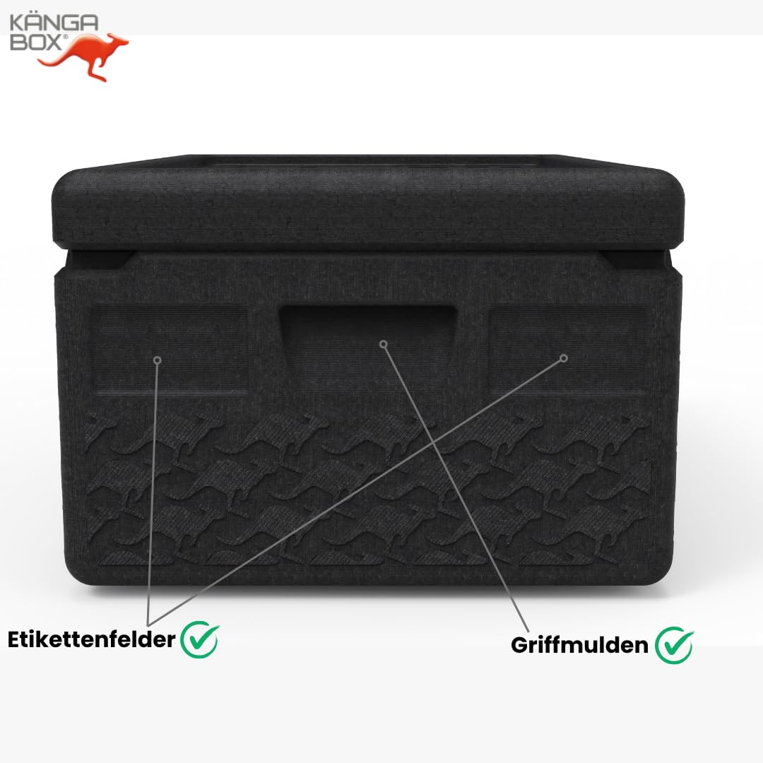 Mini Thermobox kalt & warm 1,5L – Ideal als Lunchbox oder Brotdose - Ultraleicht & perfekt schließender Deckel – Stoß- & Kratzfeste Oberfläche – Spülmaschinenfest