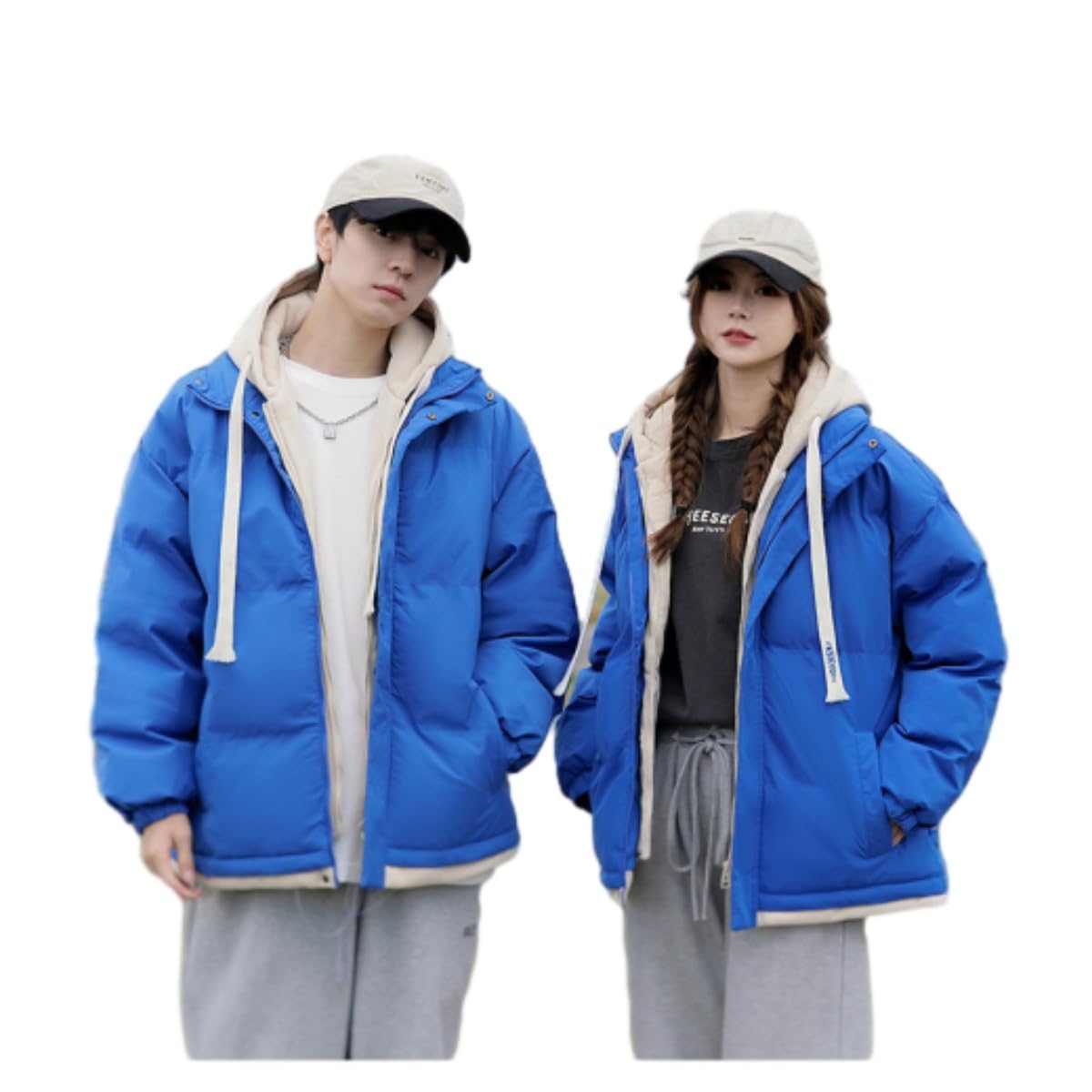 NITRY Men Jacket Casual Fashion Men With Hood Outdoor Jacket Thicken Comfortable Men Warm Cold Jacket Youth Classic Men Trend Cotton Jacket