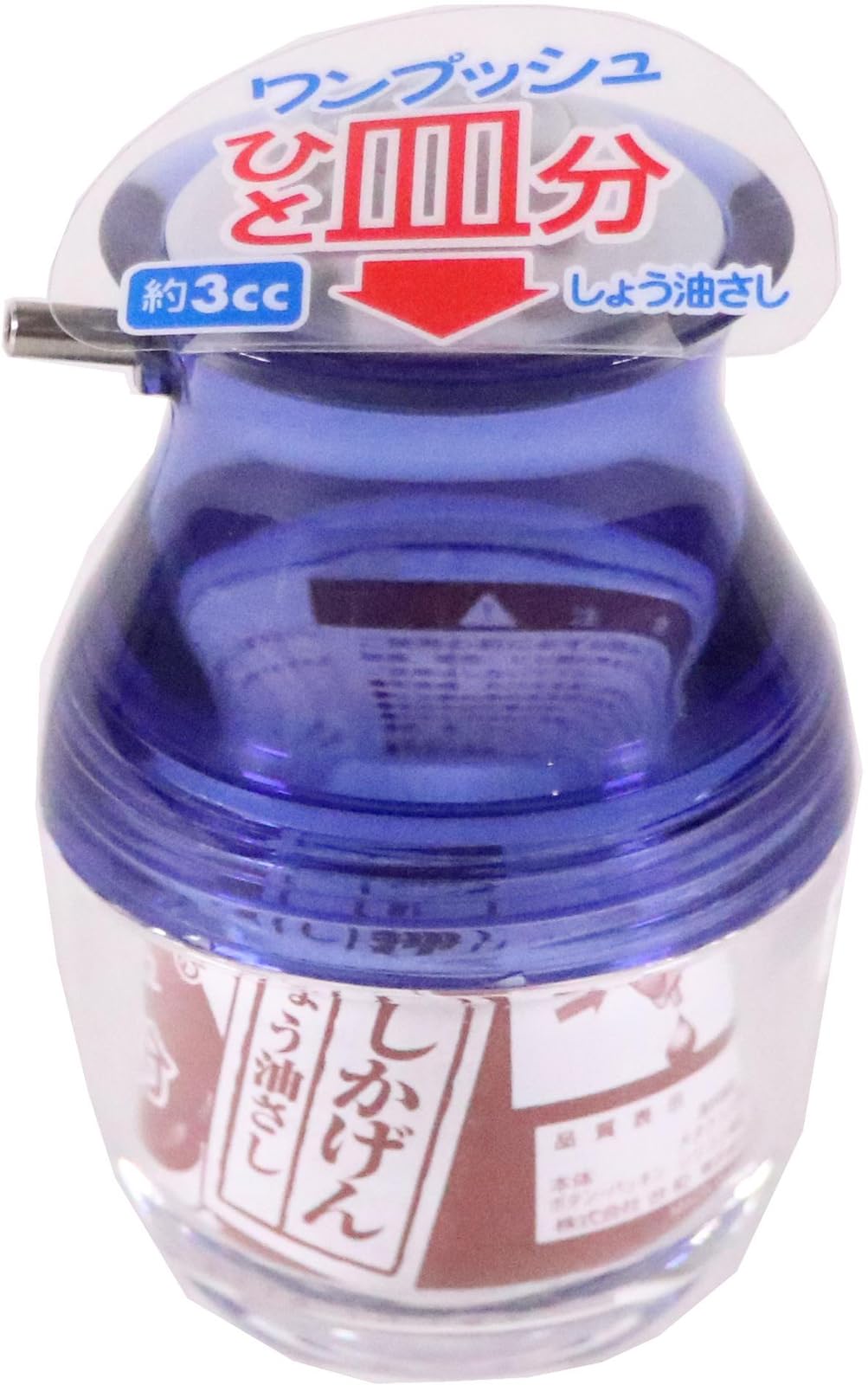 Amazon｜台和 押しかげん しょう油差し クリアブルー PU-3 192529