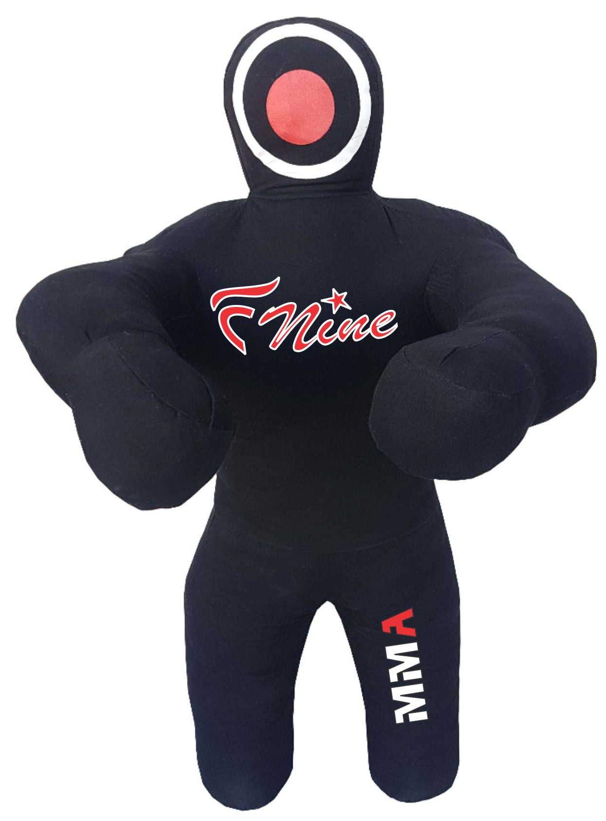 Muñeco brasileño Jiu Jitsu Grappling Grappling Canvas, para MMA Wrestling, bolsa de judo, chupete MMA, chupete de boxeo (negro, 120 cm)