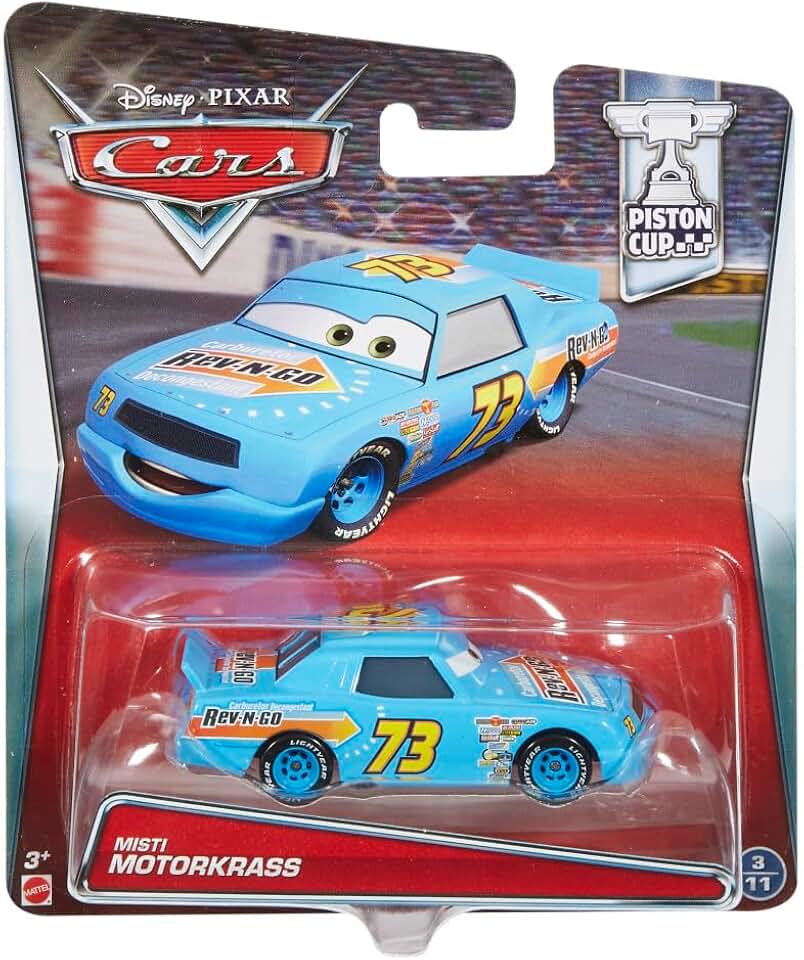 迪士尼皮克斯汽車總動員 Misti Motorkrass 壓鑄車輛
