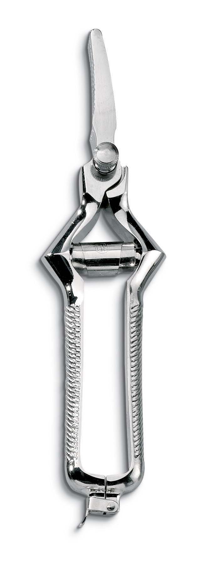 Ausonia - Masticatore nichelato curvo