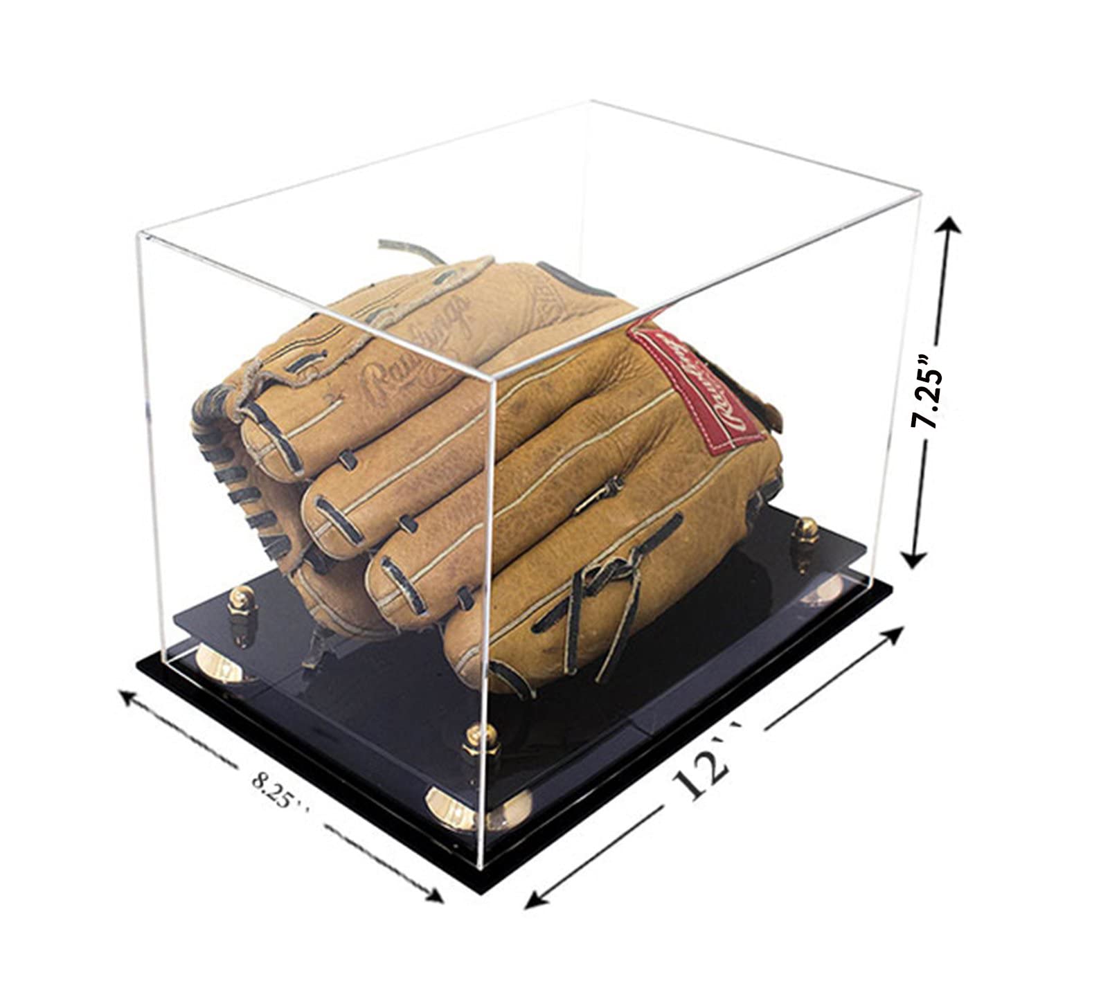Amazon | Better Display Cases クリアアクリル野球グローブ 