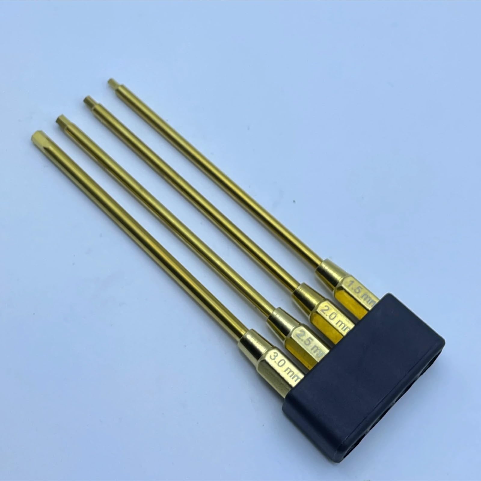 Piezas Mejora Modelos RC para Coche RC Modelo 4 Uds Juego Destornilladores Llave Hexagonal Titanio 1,5/2/2,5/3Mm para Mini Herramientas Manuales Kit Reparación Eléctrica Piezas Mejora
