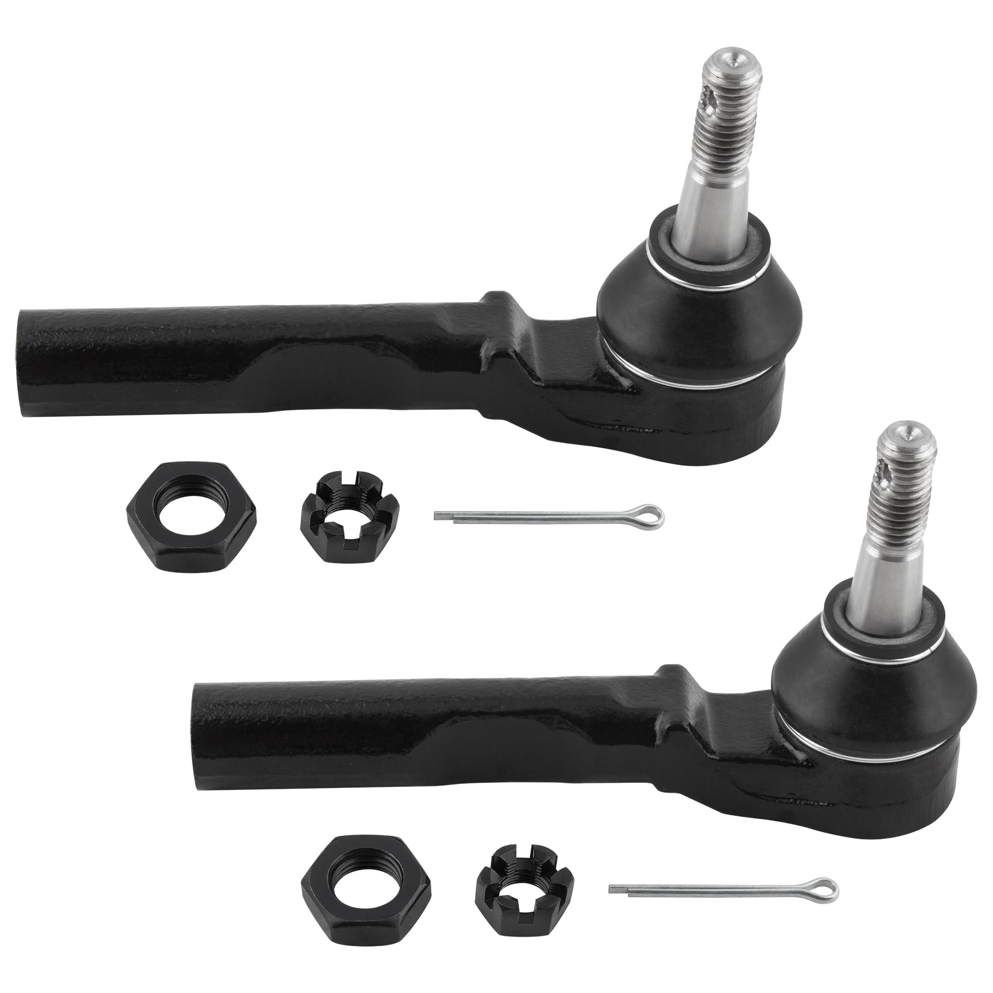 Amazon.com: BOXI (Set of 2) Front Outer Tie Rod Ends Fit for