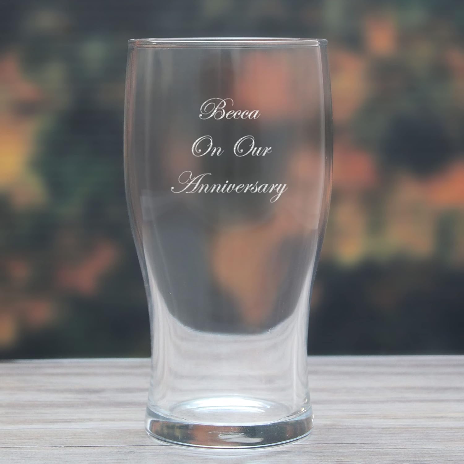 All Things Personalised Vaso de Cerveza Personalizado 570 ml - Regalo Original para Hombre, Padre, Abuelo - Mensaje y Nombre Personalizado - Grabado Láser, Apto Lavavajillas, con Caja de Regalo