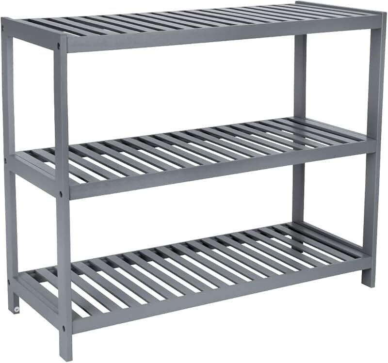 Amazon.co.uk Grey Shoe Rack