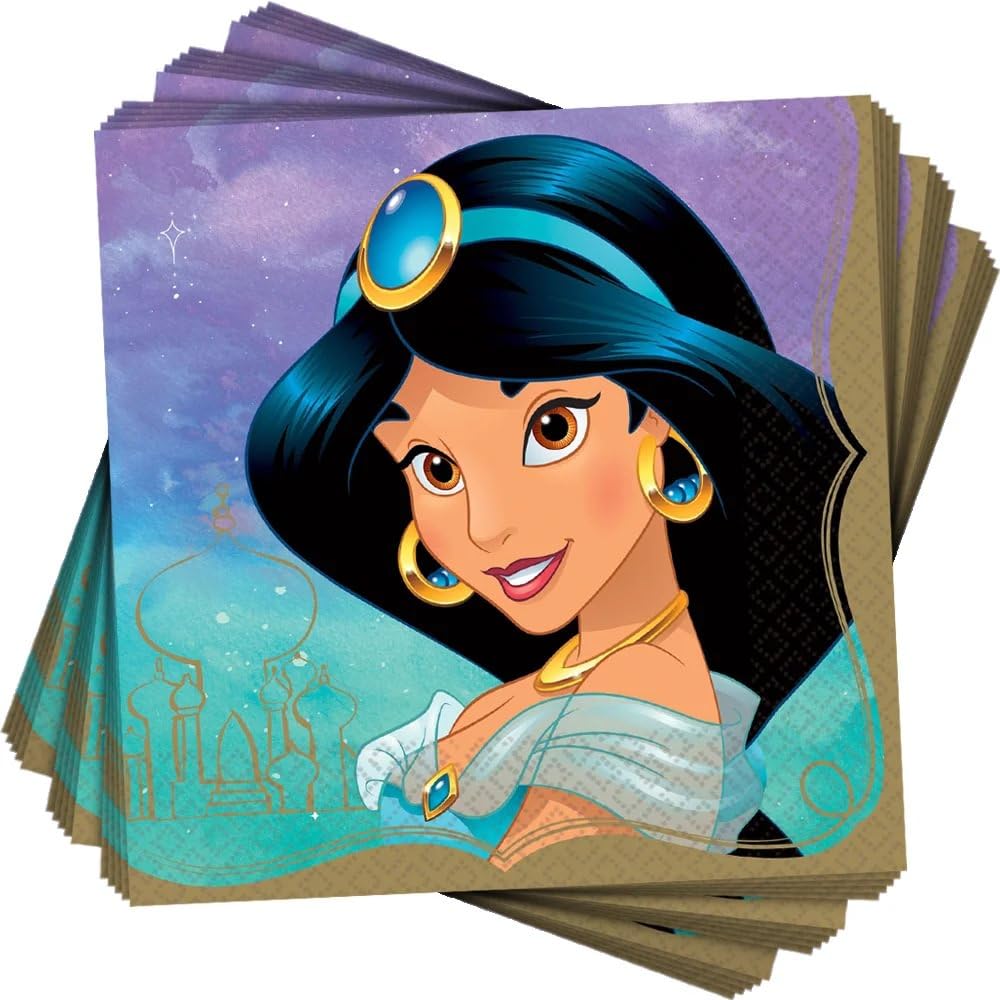 Amazon.com: Disney Princess Luncheon Napkins, 6.5