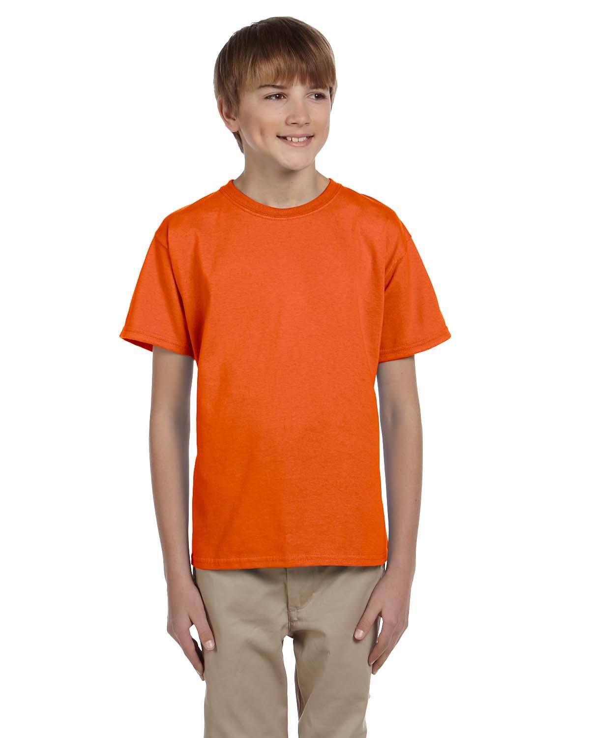 Gildan ® - Youth Heavy Cotton ™ 100% Cotton T-Shirt. 5000B - [Sky]