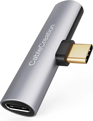 CableCreation Divisor USB C, 2 en 1 USB C Audio y adaptador de carga PD, cable auxiliar tipo C compatible con el nuevo iPad Pro, MacBook, iPhone 16 disponible en Yaxa Costa Rica