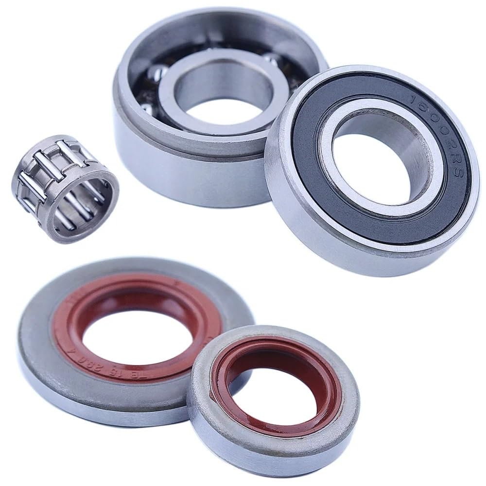 Kit de cojinetes de cigüeñal con retén de aceite for motosierra 026 MS260 Pro 024 MS240. Pieza de repuesto 95230034260