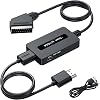 Scart auf HDMI Konverter Scart zu HDMI Konverter für Sky/DVD/STB zur Anzeige auf HDTV