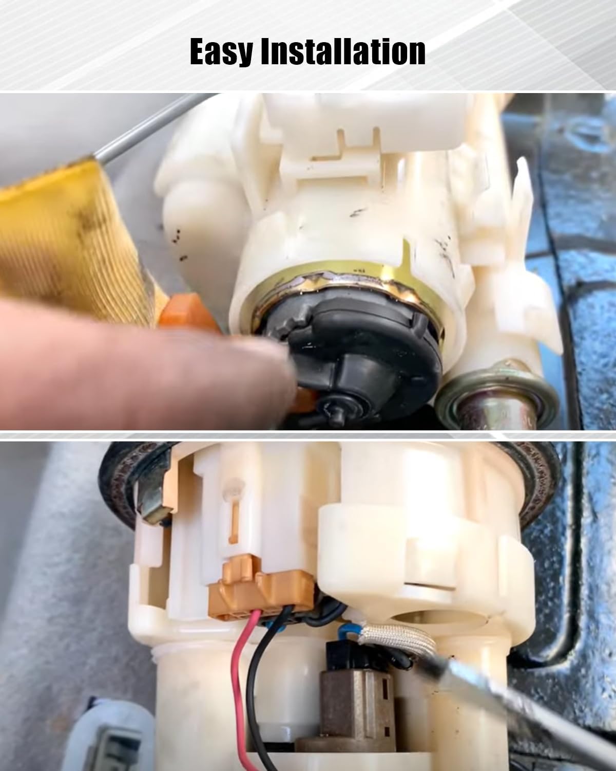 Electric Fuel Pump Module Assembly Fit for Toyota Corolla Matrix Pontiac Vibe L4 1.8L 2003-2004 Replace 911GE SP9164M P77242M 232210A030 23221-0A030 88972523 SP9164M 4011266 570-2380