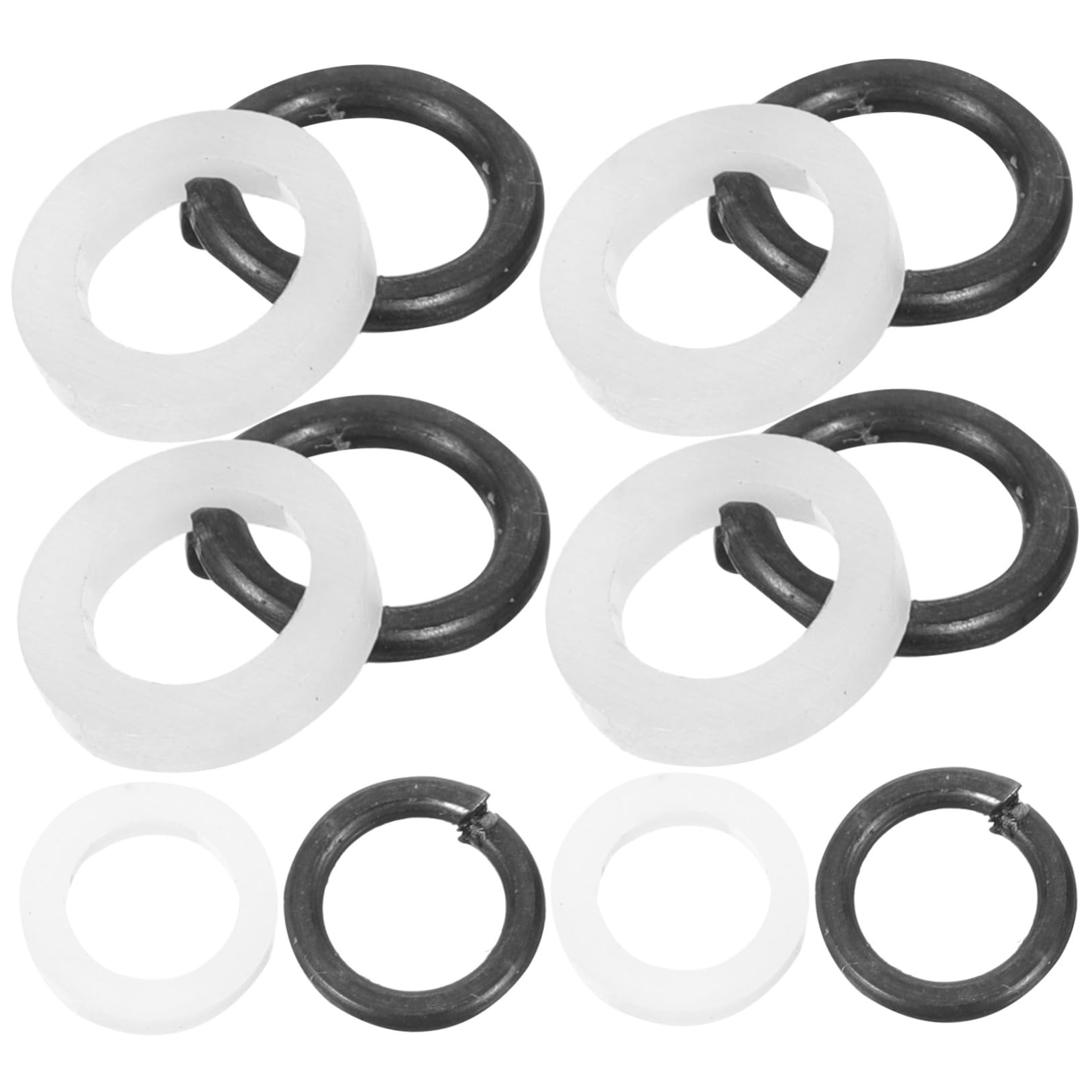 FUNOMOCYA 3sets Tuner Washer Set Guitar Tuner Gasket Mounting Spacer for Guitar Pegs Easy to Install 24pcs*3