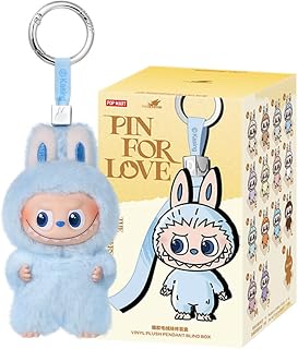 POP MART THE Monster PIN for Loveシリーズ ぬいぐるみ ペンダント キーホルダー ミニ ラブブ ラブブ 単品 正規品 未開封 ギフト プレゼント