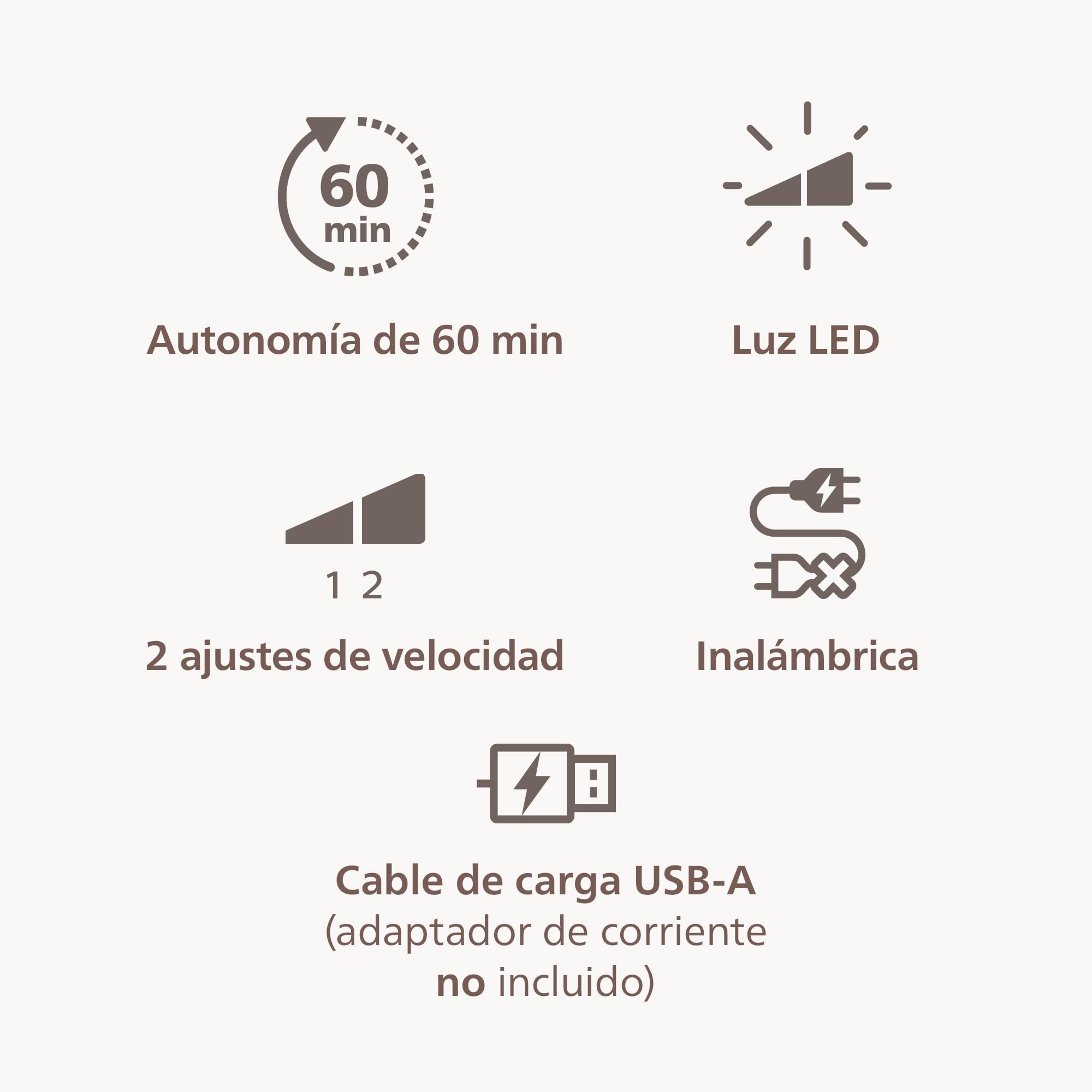 Philips Depiladora Serie 9000 - Depiladora eléctrica inalámbrica, uso en seco y mojado, para todo el cuerpo. Incluye ProGuide, 9 accesorios (incluye cabezal de pedicura), 60 min autonomía. BRE728/00