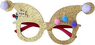 Óculos De Natal Cosplay De Natal Favores De Festa De Natal Para Crianças Decoração Da Moda Óculos De Moda Decoração De Natal Óculos De Glitter Decorações De Natal Óculos Para