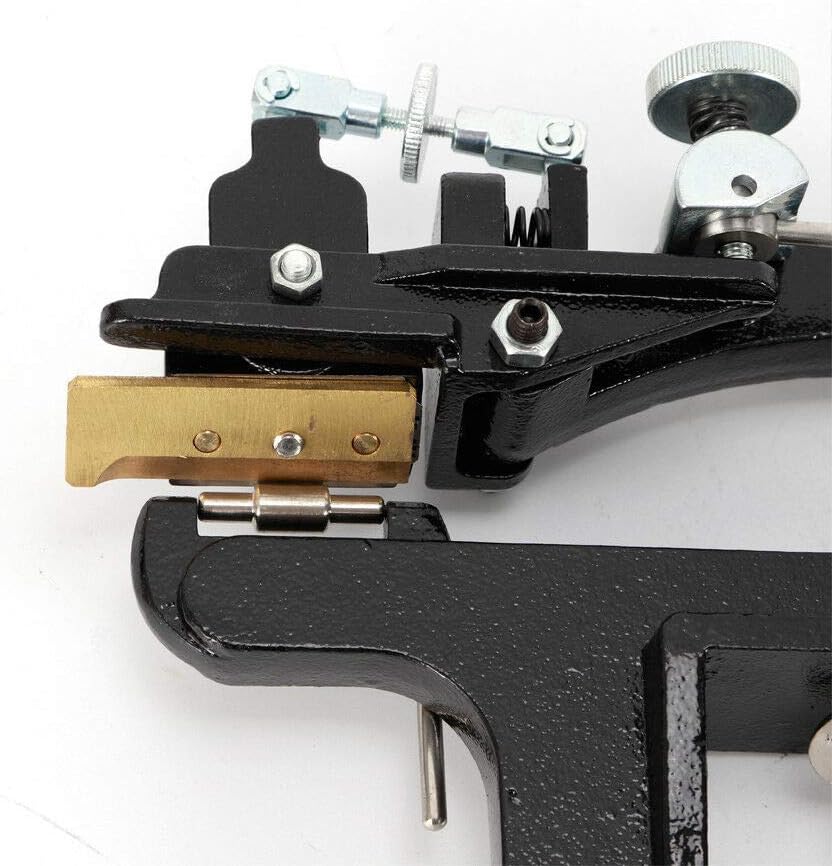 Leather Splitter, TBVECHI Leather Paring Skiving Machine Manual Edge Skiver Leather Splitter Craft Tool